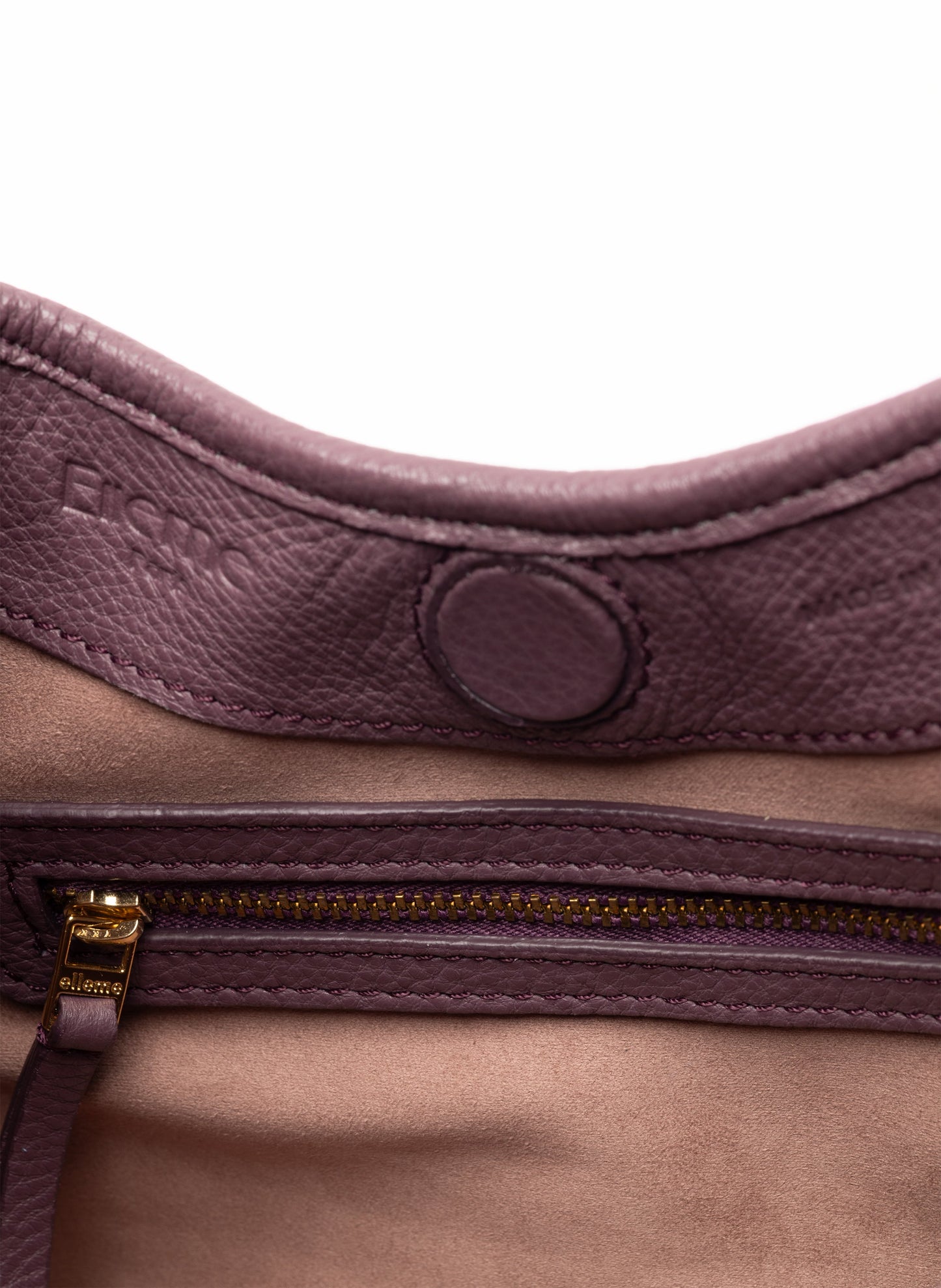 Baozi Pebbled Leather Blackberry