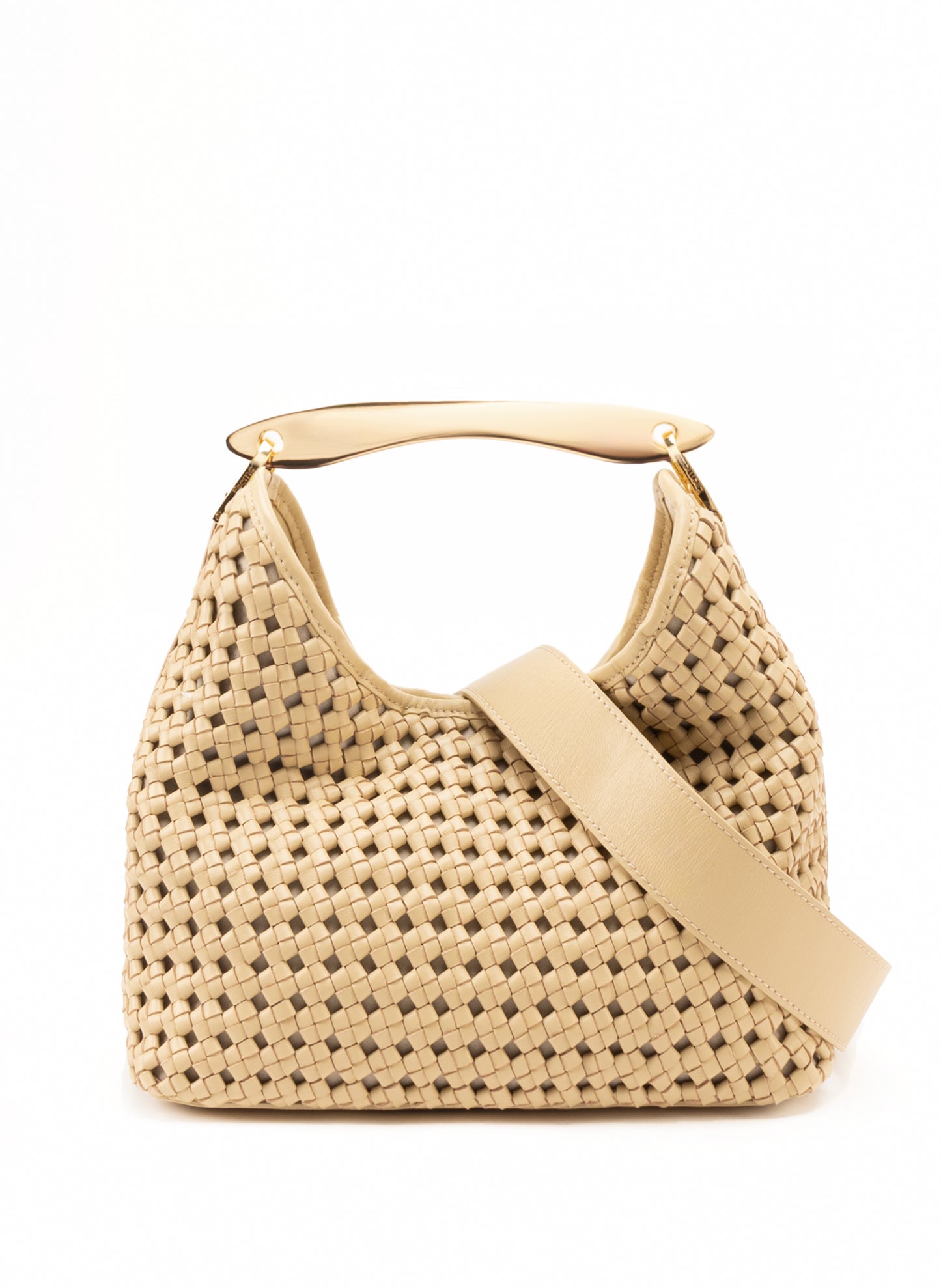 Boomerang Woven Leather Butter
