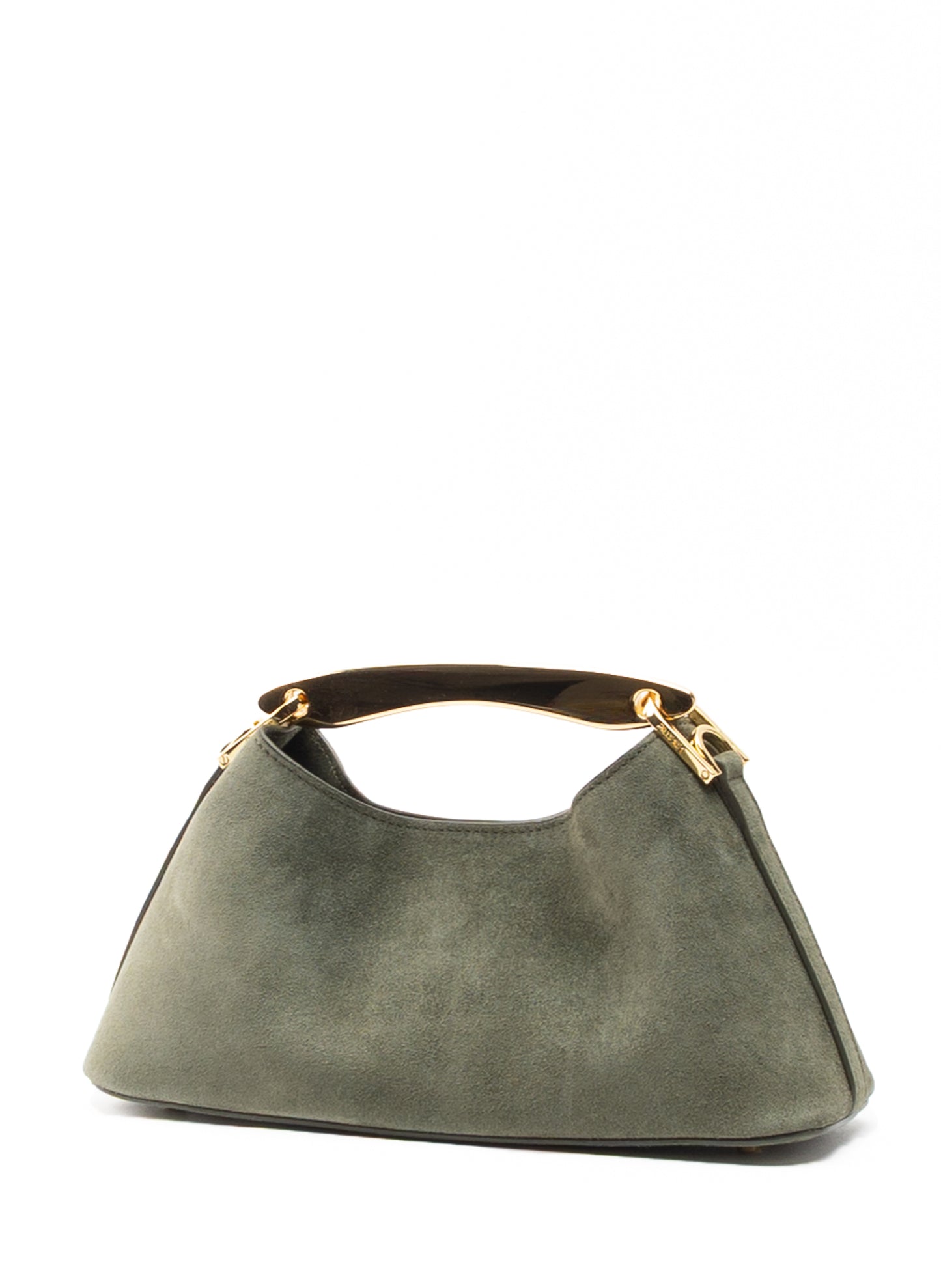 Mini Boomerang Suede Khaki