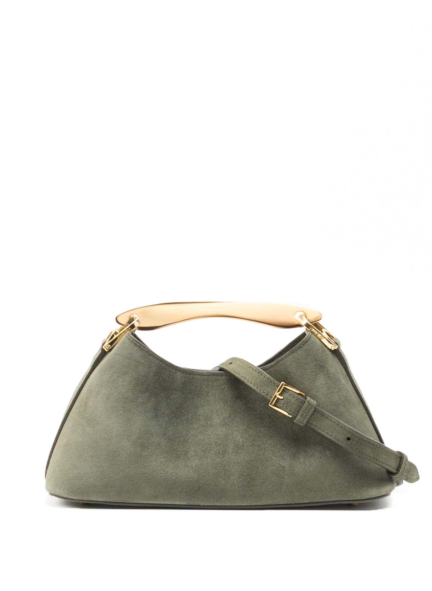 Mini Boomerang Suede Khaki