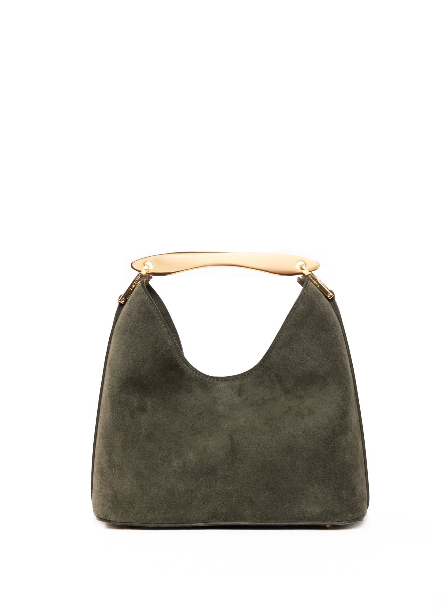 Small Boomerang Suede Khaki