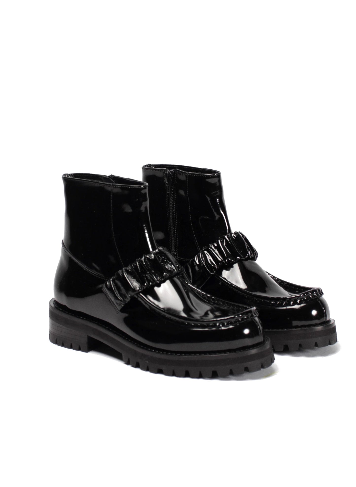 Andrea Loafer Boots Black