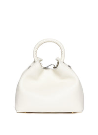 Baozi Pebbled Leather White