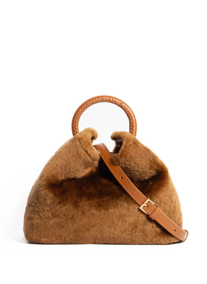 Baozi Shearling Montone Caramel