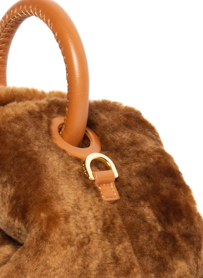 Baozi Shearling Montone Caramel