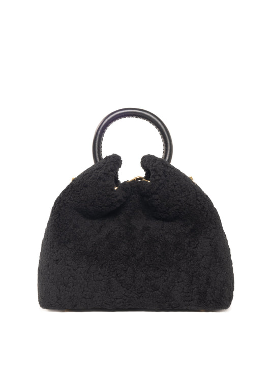 Baozi Shearling Teddy Black