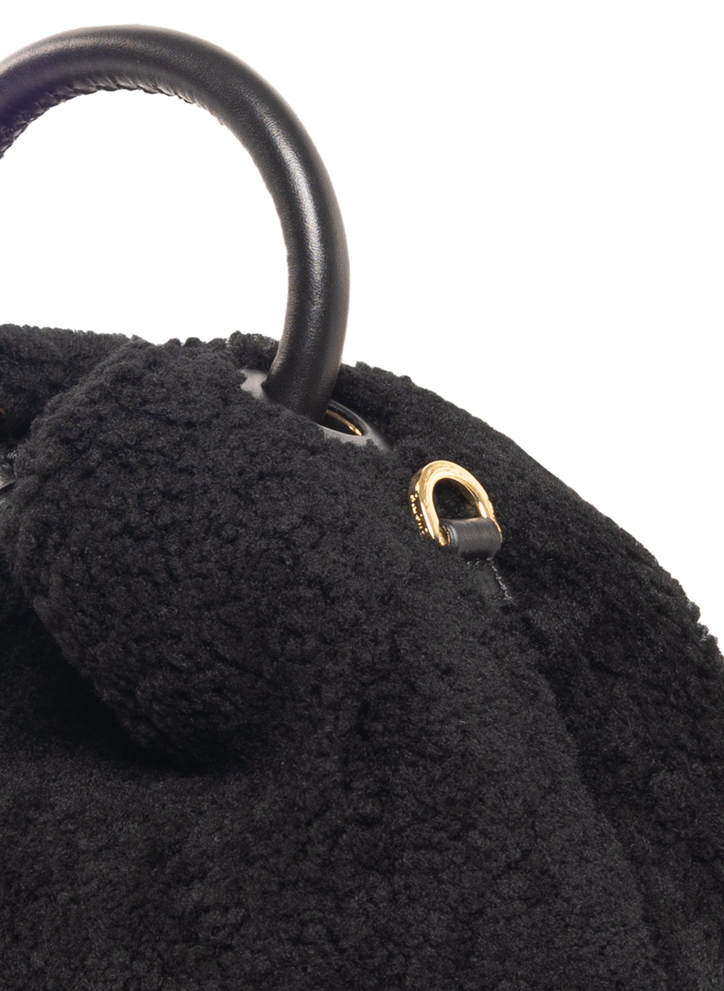 Baozi Shearling Teddy Black