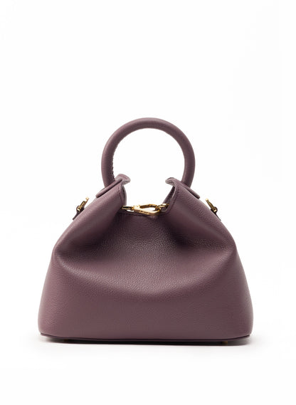 Baozi Pebbled Leather Blackberry