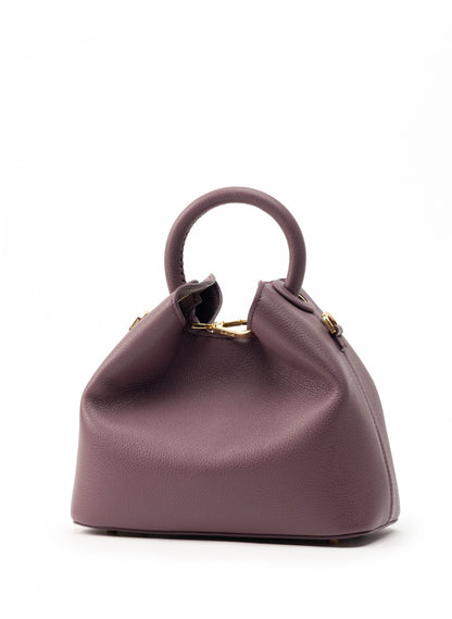 Baozi Pebbled Leather Blackberry