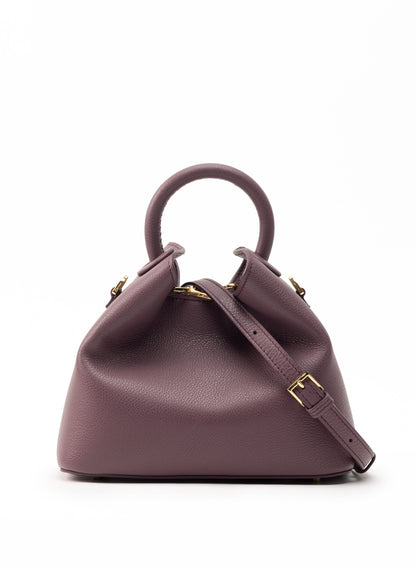 Baozi Pebbled Leather Blackberry