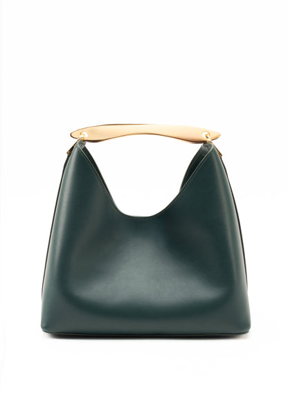 Boomerang Leather Forest Green