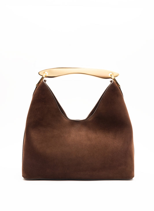 Boomerang Suede Brownie