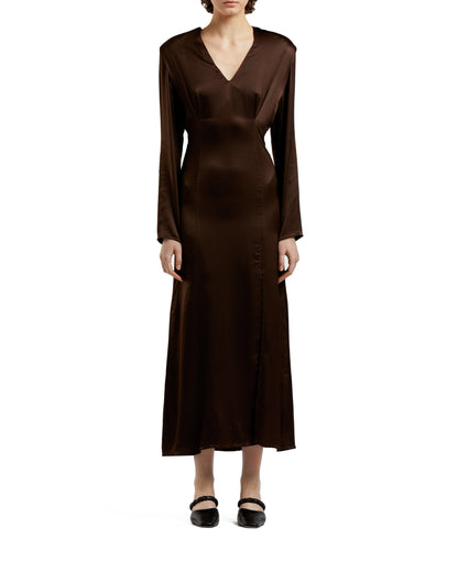 Evening Dress Brown