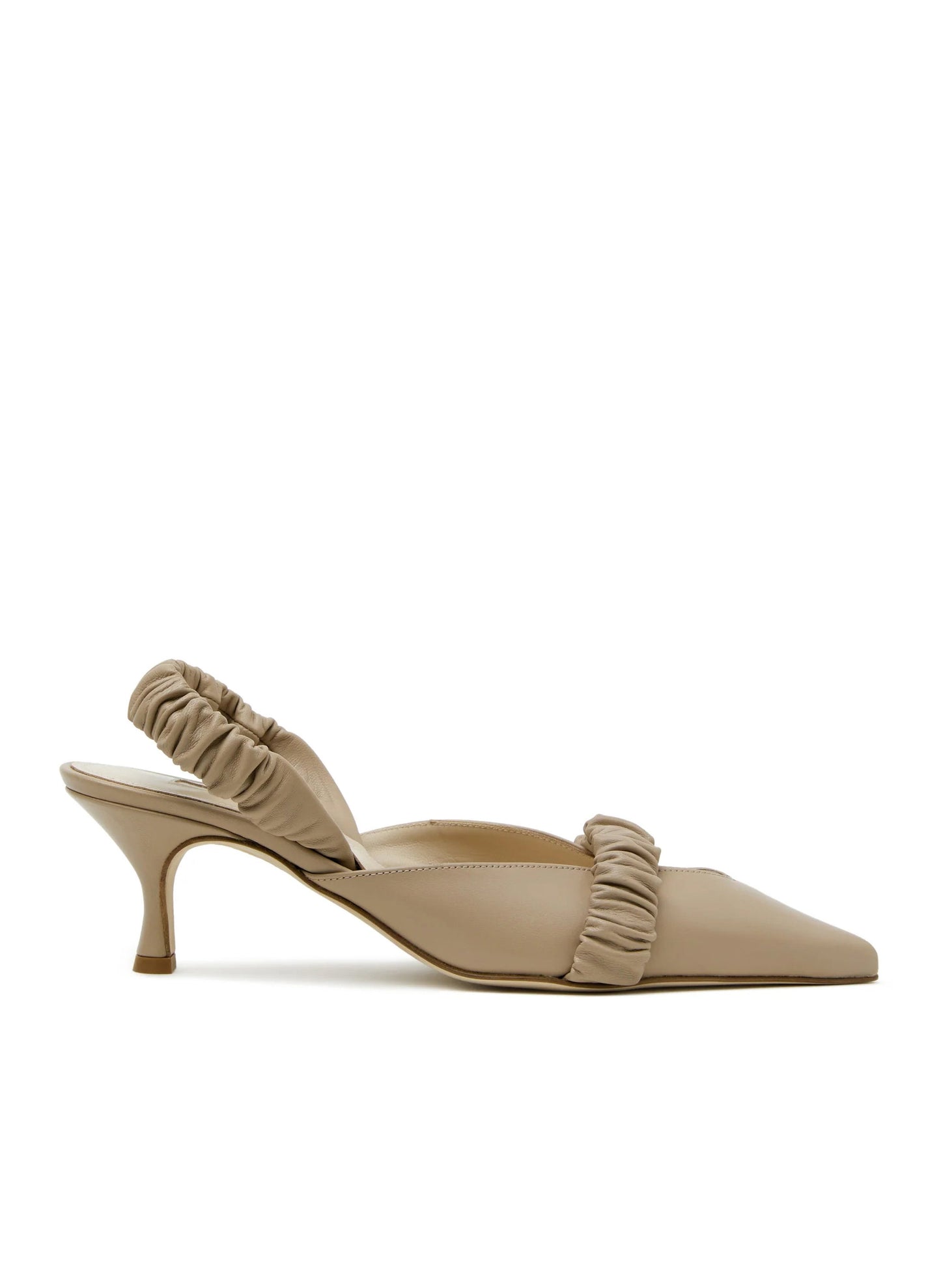 Chouchou Slingback Heel Taupe