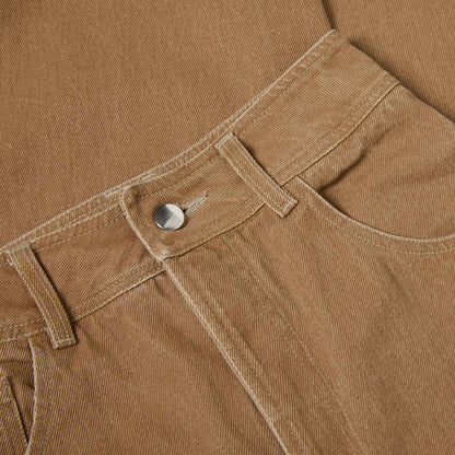 Brown Stitched Trousers