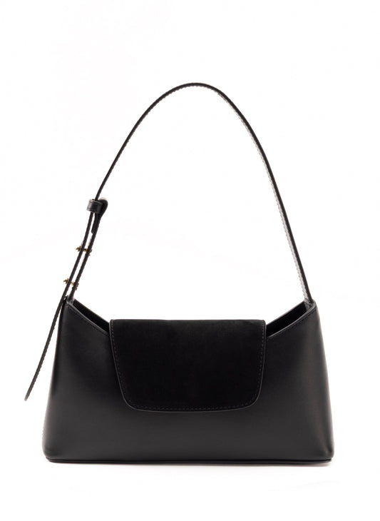 Envelope Suede/Leather Black