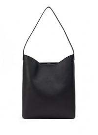 Gemini Pebbled Leather Black - Silver