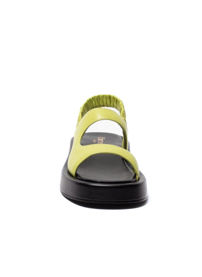 Gemini Puffy Slingback Lime/Black