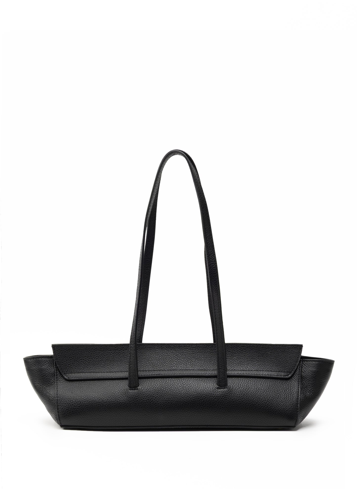Le Bateau Pebbled Leather Black