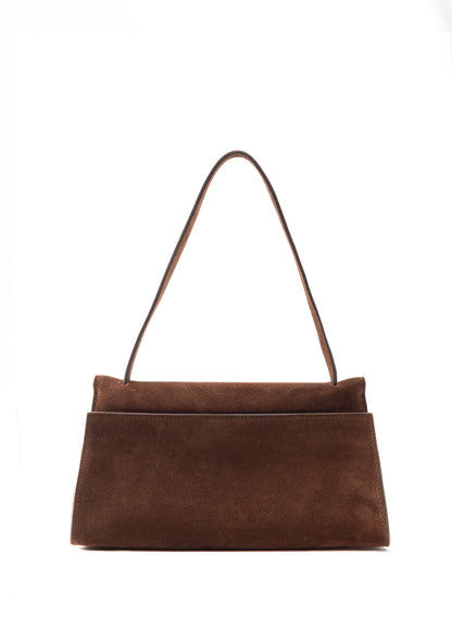 Long Papillon Suede Brownie