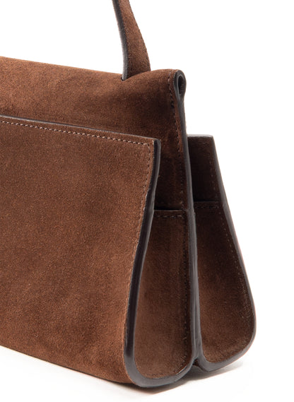 Long Papillon Suede Brownie