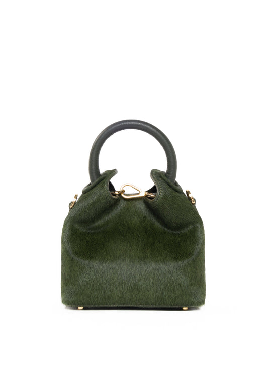 Madeleine Calf Leather Green