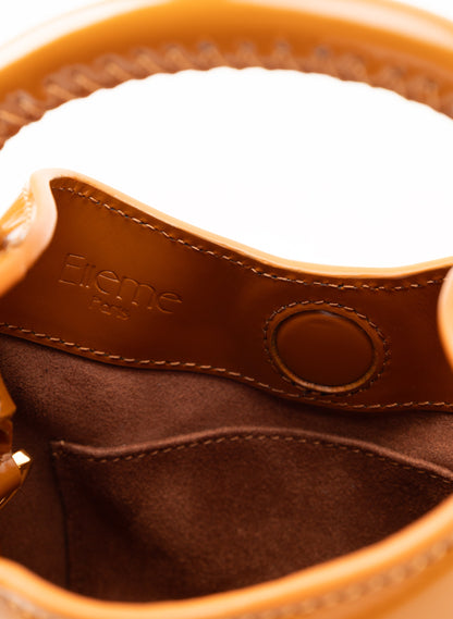 Madeleine Patent Leather Caramel