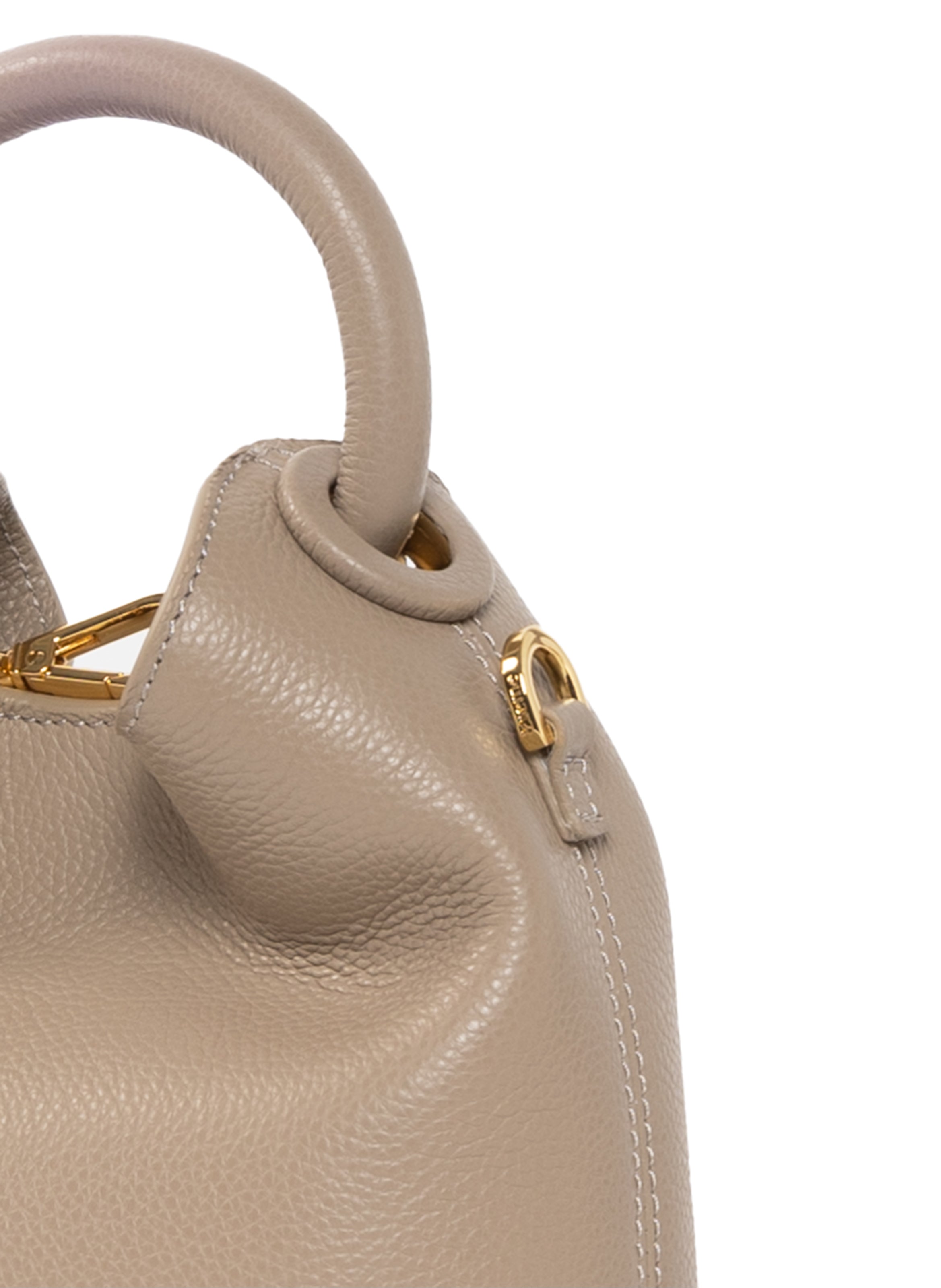 いいネット通販 - 全国送料無料でお届けします Madeleine Bags Leather French - Taupe Leather Pebbled バッグ