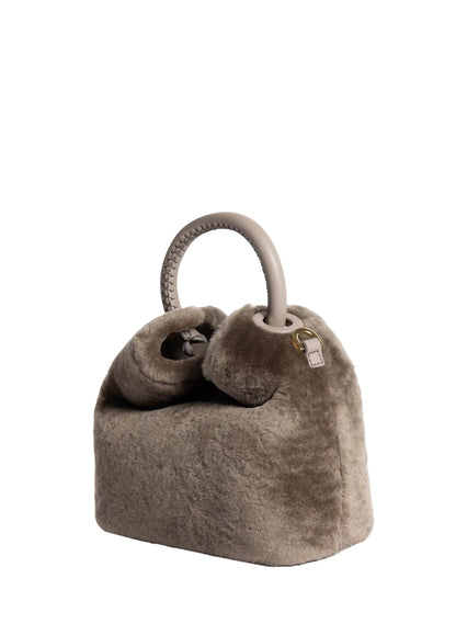 Madeleine Shearling Montone Grey