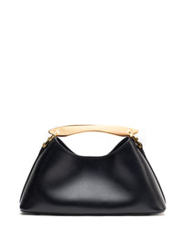 Mini Boomerang Leather Black - Gold