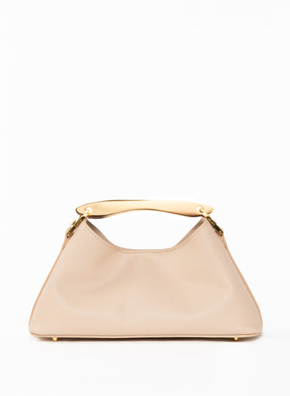 Mini Boomerang Caviar Leather Nude