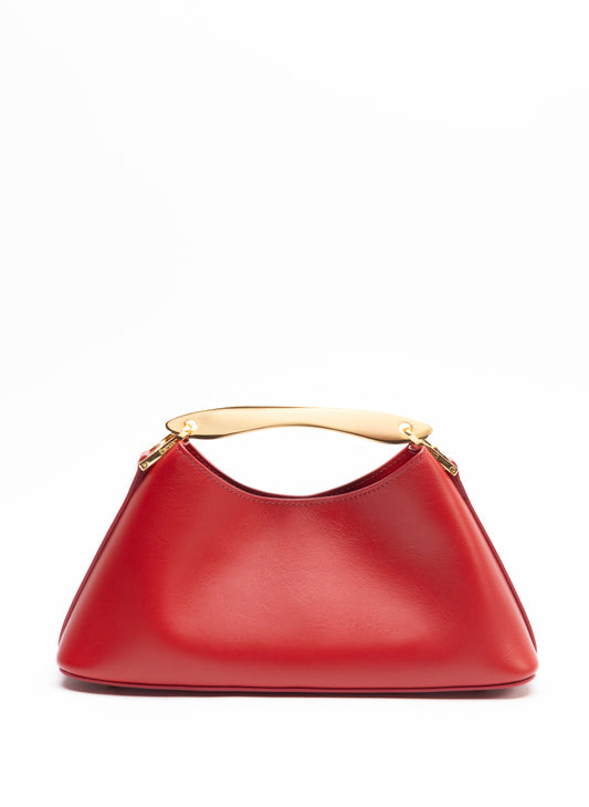 Mini Boomerang Leather Red