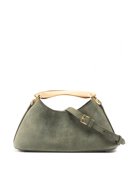 Mini Boomerang Suede Khaki