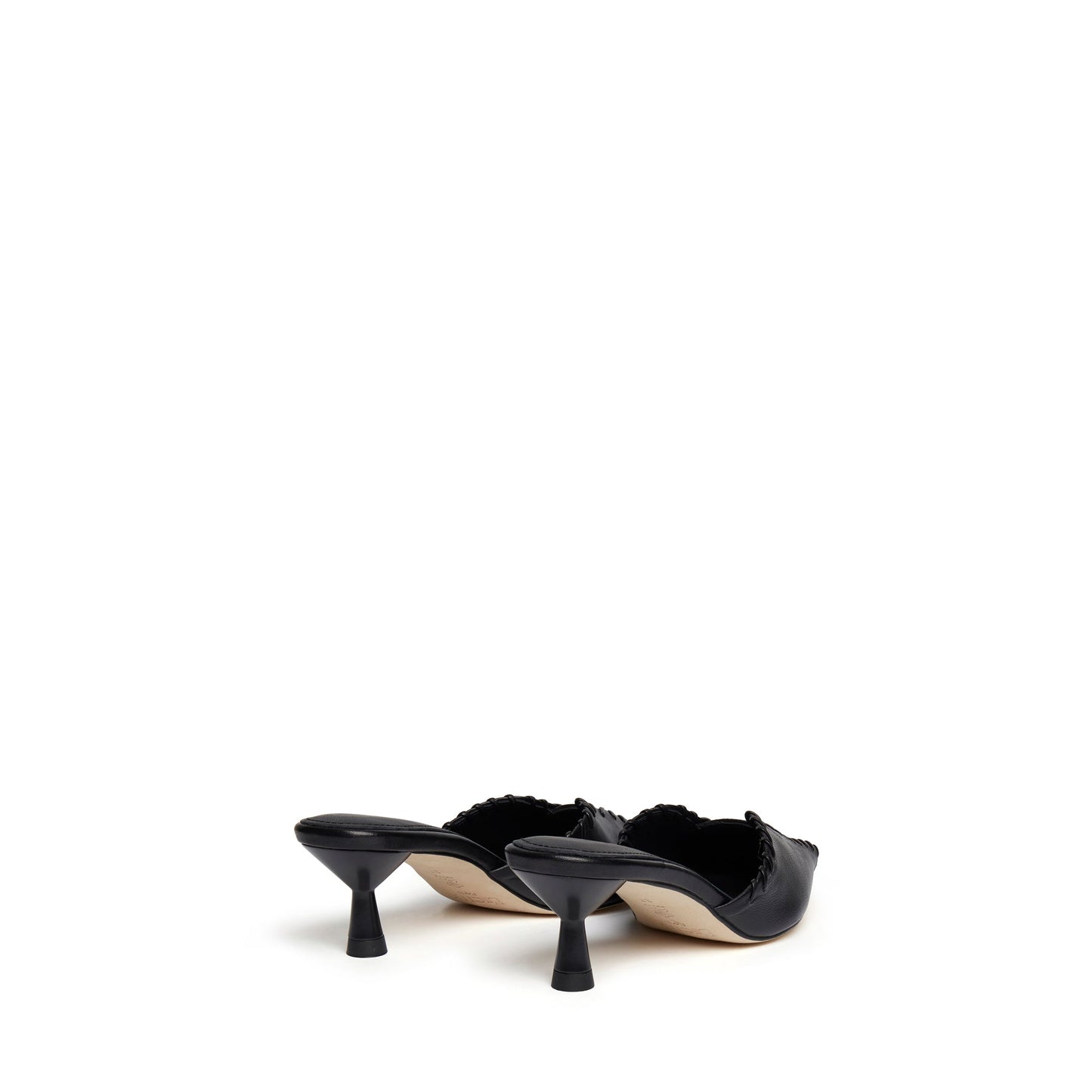 Mules Stitch Black