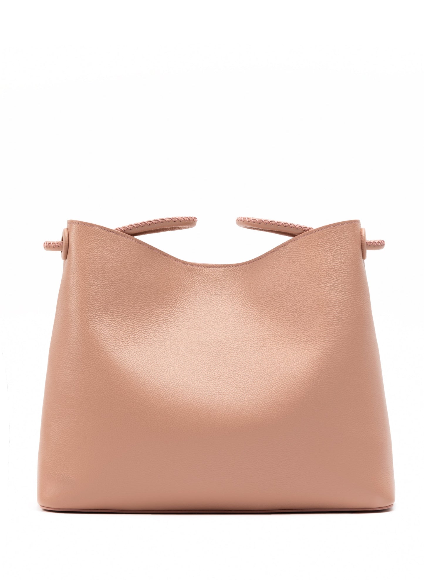 New Vosges Pebbled Leather Dust Pink