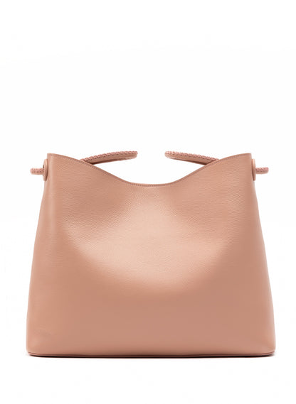 New Vosges Pebbled Leather Dust Pink
