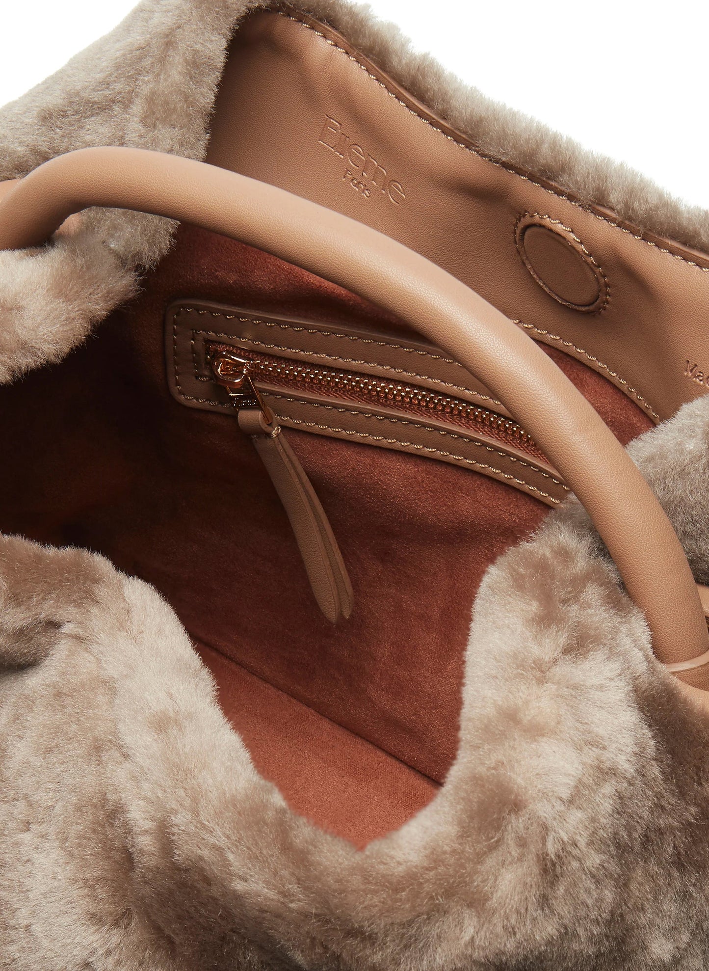 Raisin Shearling Montone Taupe