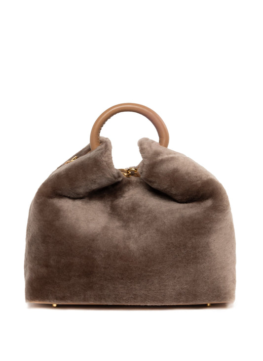 Raisin Shearling Montone Taupe