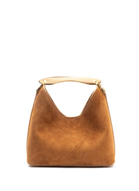 Small Boomerang Suede Cognac