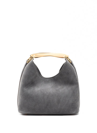 Small Boomerang Suede Grey