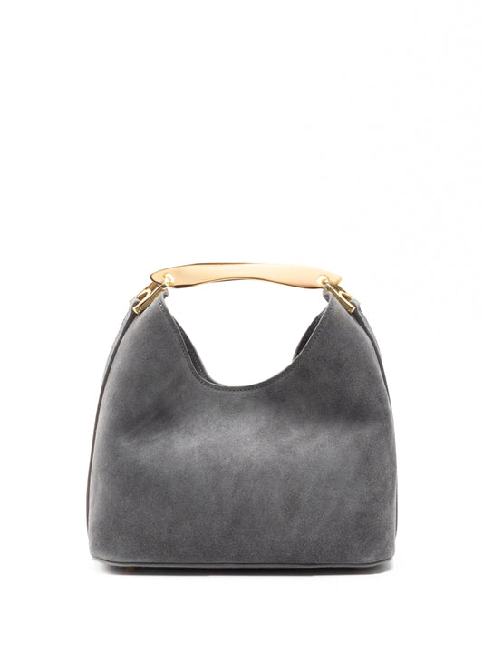 Small Boomerang Suede Grey