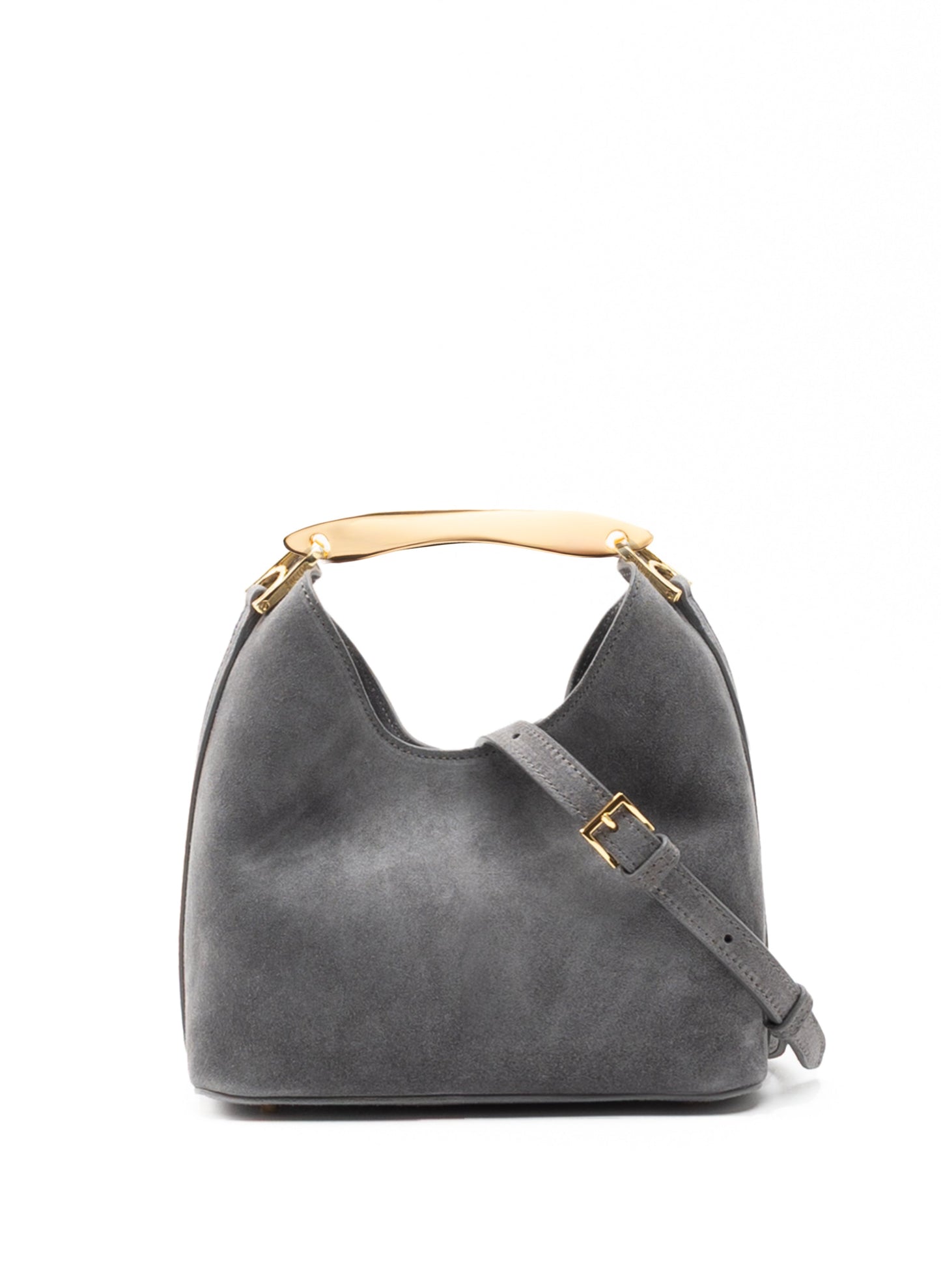 Small Boomerang Suede Grey