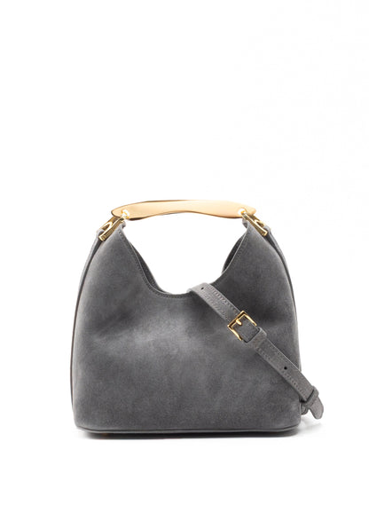 Small Boomerang Suede Grey