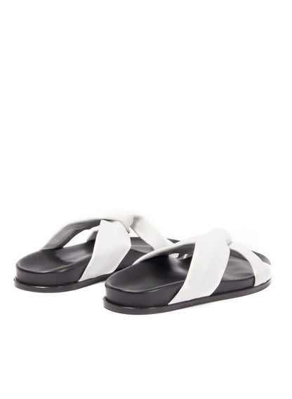 Tresse Sandal Black/White