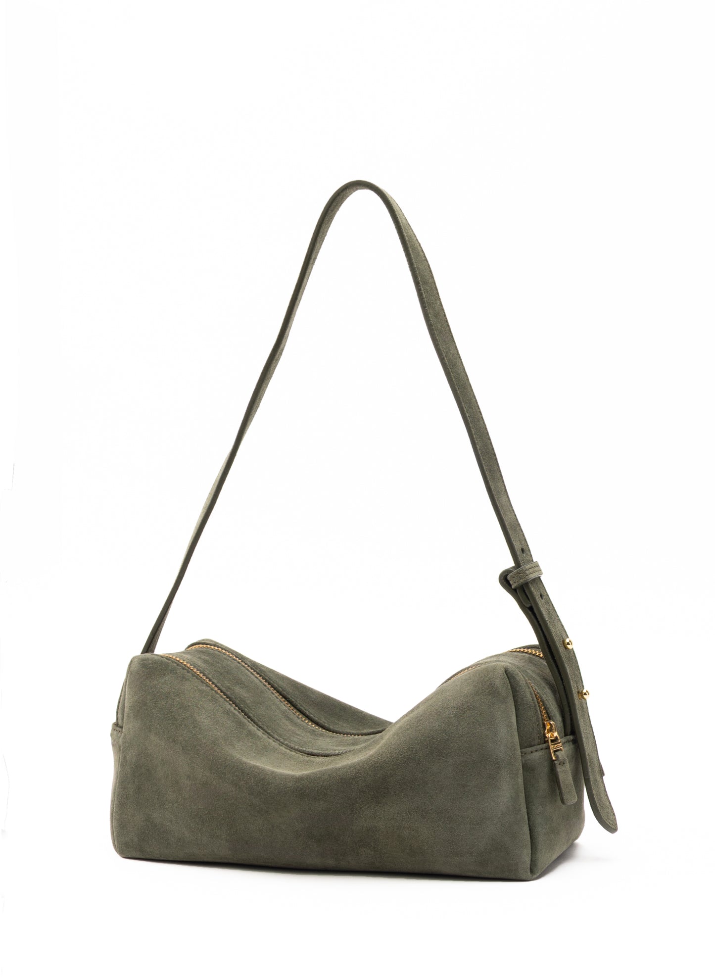 Trousse Suede Khaki